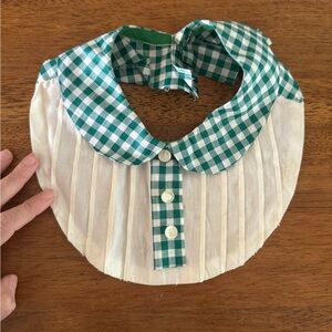 30s VTG Green Gingham Dickie